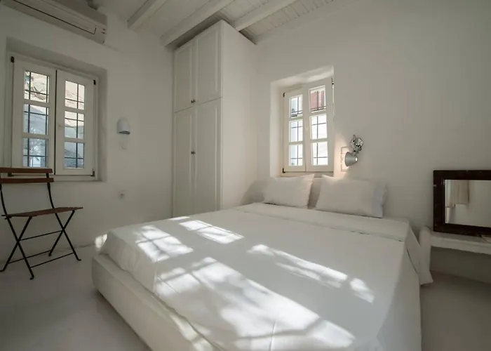 Дом отдыха Mykonos 3 Bedroom With Panoramic Sea And Town Views *