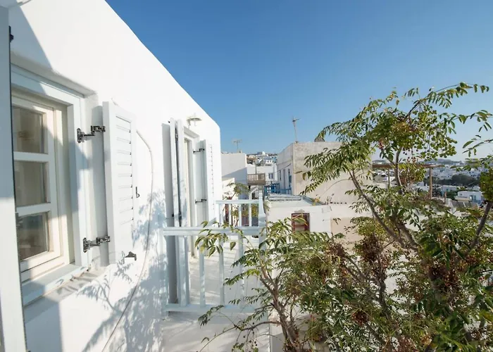 Mykonos 3 Bedroom With Panoramic Sea And Town Views Дом отдыха