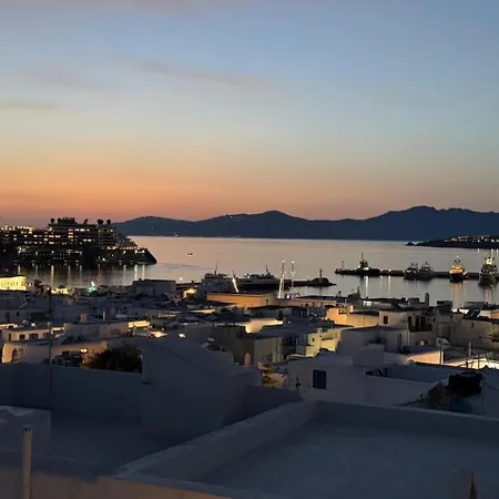 Mykonos 3 Bedroom With Panoramic Sea And Town Views Tatil Evi