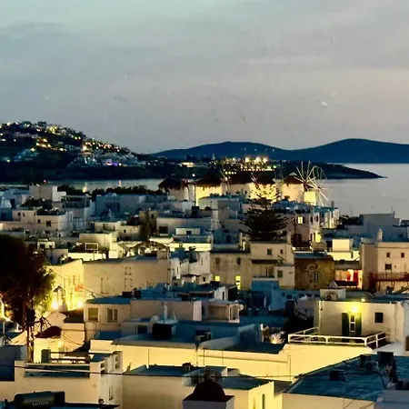 Tatil Evi Mykonos 3 Bedroom With Panoramic Sea And Town Views